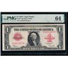 Image 1 : 1923 $1 Legal Tender Note PMG 64