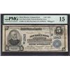 Image 1 : 1902 $5 New Haven CT National PMG 15