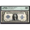 1923 $1 STAR Silver Certificate PMG 30