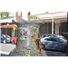 Image 2 : LARGE CHINESE POLYCHROME PORCELAIN VASE (36")