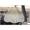 Image 3 : GOLD GILT KWAN YIN LAMP W/SHADE (37")