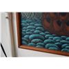 Image 2 : KOA FRAMED ACRYLIC ON CANVAS, "MUSIC MAKER"; SIGNED JAMES H. O'NEILL 1986 (21 1/4" X 17")