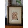 Image 1 : FRAMED COLOR LITHOGRAPH, SANDWICH EILANDERS; L. PORTMAN