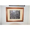 Image 1 : KOA FRAMED LITHOGRAPH, "POLYNESIAN GODS"; SIGNED A.S. MACLEOD (23 1/2" X 19 1/2")