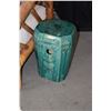 Image 1 : PAIR CHINESE "SHIWAN" GREEN GLAZED GARDEN STOOLS (18 1/2" (PAIR)