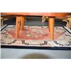 Image 1 : CHINESE WOOL RUG; SIGNED (36" X 63")