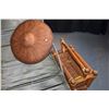 Image 1 : RATTAN MAGAZINE HOLDER & ASIAN HAT (2 PCS)