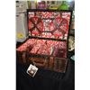 Image 1 : KIM SEYBERT PICNIC BASKET W/CONTENTS