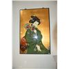 Image 1 : 2 PCS-LACQUERED GEISHA WALL HANGINGS (APPROX 35" X 23 1/2") (2 PCS)