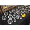 Image 2 : MOSER MID-CENTURY CRYSTAL GLASSES, 3 SIZES (32 PCS)