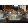 Image 2 : 8-ROYAL COPENHAGEN "FLORA DANICA" POT-DE-CREME CUPS W/COVERS & STANDS (16 PCS)