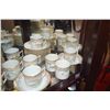 Image 2 : 12-ROYAL COPENHAGEN "FLORA DANICA" CHOCOLATE CUPS, SAUCERS (5 SERRATED & 7 SMOOTH) & DESSERT PLATES 