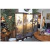 Image 2 : CHINESE 6 PANEL COROMANDEL SCREEN, POLYCHROME CELESTIAL BEINGS ON GOLD BACK GROUND (APPROX 96" X 72"