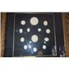 Image 2 : FRAMED ANTIQUE (1895) PLASTER CAMEO MOLDS OF GREEK DESIGNS W/GOLD BANDS (PREVIOUSLY OWNED BY CLAIR E