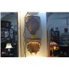 Image 1 : WALL SHELVES, SHELL DESIGN (PAIR)