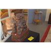 Image 1 : CHINESE CARVED WOOD FOO LIONS (2 PCS)