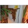 Image 2 : GOLD GILT WALL SHELVES (PAIR)