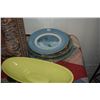 Image 2 : COLLECTION OF ASSORTED COLLECTOR PLATES, SERVING DISHES & LALIQUE ASHTRAY (11 PCS)