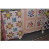 Image 2 : VINTAGE PATCHWORK QUILTS (3 PCS)