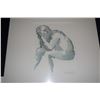Image 2 : MATTED WATERCOLOR & PEN DRAWINGS BY CHUCK DAVIS (3 PCS)