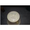 Image 2 : RADIUM ORE REVIGATOR, SAN FRANCISCO, CA. 1915, STONEWARE WATER COOLER W/LID & SMALL CROCK (2 PCS)