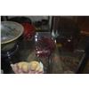 Image 2 : MIX LOT: CHINESE ROSEWOOD BOXES & GOLD FISH, PLIQUE A JOUR BOWL & STAND & 2 FIGURE STONE CARVING ON 