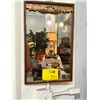 Image 1 : FRAMED CHINESE WALL MIRROR (12 1/2" X 20")