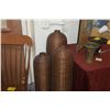 Image 1 : SET OF 3-ORNAMENTAL WOVEN FISH KEEP BASKET (35 1/2" TO 44") (3 PCS)