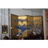 Image 2 : LARGE JAPANESE 6 PANEL GOLD SCREEN OF JAPANESE PALACE COURT FIGURES (APPROX 67" X 147")