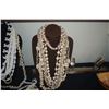 Image 2 : COLLECTION OF ASSORTED SHELL LEI