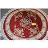 Image 2 : CHINESE WOOL ROUND RUG (48")