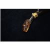 Image 2 : 18K AMBER & BLACK CORAL SCEPTER/WISHING WAND USED FOR MEDITATIONAL PURPOSES, SNAKE MOTIF (10")