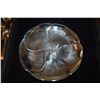 Image 2 : TIFFANY STERLING DISH, POPPY FLOWER DESIGN (NEW W/BOX) (DOES NOT INCLUDE STAND)