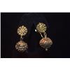 Image 1 : 10K FILIGREE SCREWBACK EARRINGS (9.4 G)
