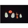Image 1 : 14K JADE PENDANTS (4 PCS)