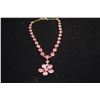 Image 3 : 14K PINK TOPAZ NECKLACE, GIVEN TO QUEEN KAPIOLANI BY EMPRESS EUGENIA OF FRANCE