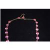 Image 4 : 14K PINK TOPAZ NECKLACE, GIVEN TO QUEEN KAPIOLANI BY EMPRESS EUGENIA OF FRANCE