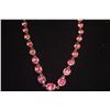 Image 5 : 14K PINK TOPAZ NECKLACE, GIVEN TO QUEEN KAPIOLANI BY EMPRESS EUGENIA OF FRANCE