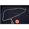 Image 1 : 14K EARRINGS & NECKLACE, "HEARTS" (4.2 G) (2 PCS)