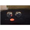 Image 4 : MEXICAN STERLING SIESTA POSE SALT & PEPPER SHAKERS (PUEBLOS W/SOMBREROS); SIGNED SANBORNS (61 G)