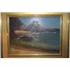 Image 2 : FRAMED PAINTING ON BOARD, LIONEL WALDEN, LE PALDA; SIGNED 1907 (15" X 18" FRAMED, 10" X 13" UNFRAMED