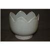 Image 2 : CHINESE LOTUS PETAL CHING-PAI PORCELAIN BOWL (4 1/4" X 5")