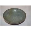 Image 2 : KOREAN KORYO CELADON BOWL W/WHITE FLORAL DESIGN, (7") (DOES NOT INCLUDE STAND)