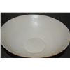 Image 2 : LARGE CHINESE WHITEWARE EMBOSSED W/DRAGON & CLOUDS ON INSIDE (11") (DOES NOT INCLUDE STAND)