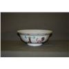 Image 2 : CHINESE PORCELAIN BOWL W/FLARED RIM, ROOSTER MOTIF; SIGNED (7 1/2") (DOES NOT INCLUDE STAND)