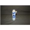 Image 2 : 3 PCS-CHINESE STONE CHOP (SEAL) IN BOX, POTTERY PRAYER WEIGHT IN SPIRIT LOCK FORM & SMALL PORCELAIN 