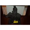 Image 1 : BRONZE SEATED KANNON ON ELEPHANT (15 1/2" X 14 1/2")