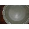 Image 2 : LARGE CHINESE LUNG-CHUAN CELADON STONEWARE CHARGER FOLIATED RIM & INCISED BIRD & FLORAL DESIGNS (SOU