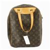Image 1 : Louis Vuitton Brown Monogram Canvas Leather Excursion Satchel Bag