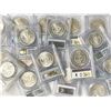Image 2 : (100) Mixed Date & MM PCGS MS65 Morgan Silver Dollars